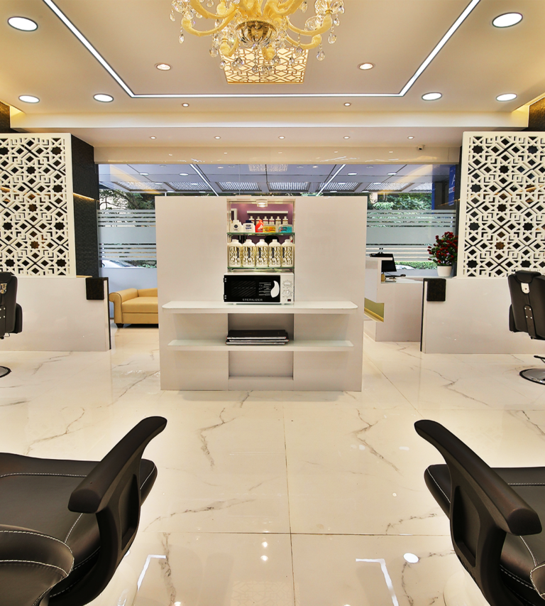 Commercial Project - Salon Interior Design by Sayyam Interiors